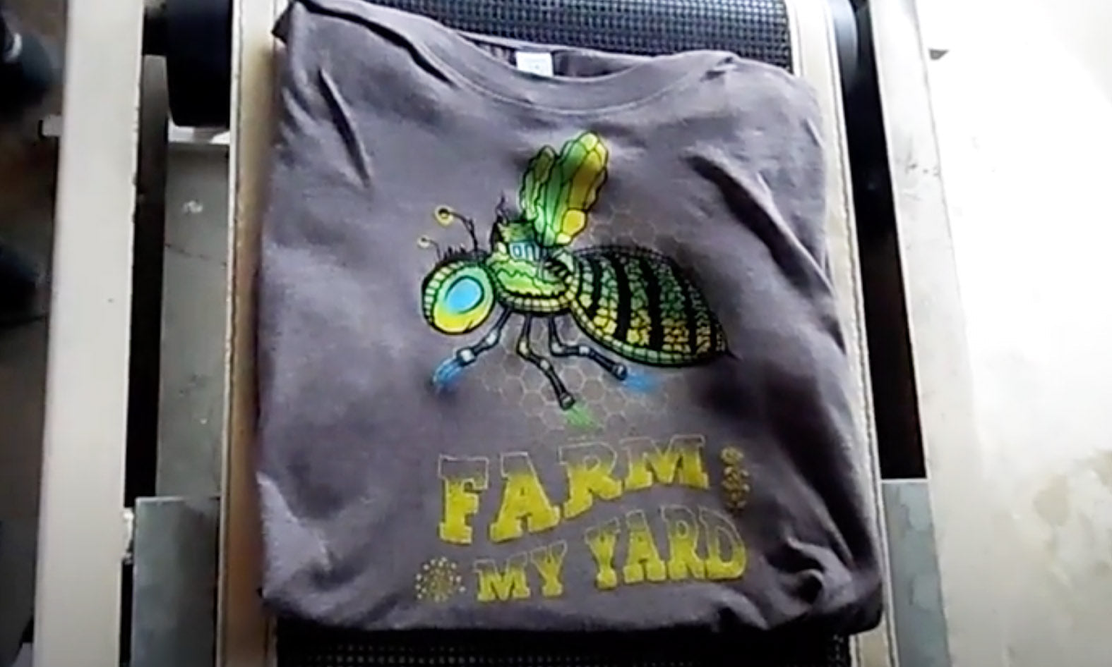 "Farm My Yard" T-Shirts Screen Printing