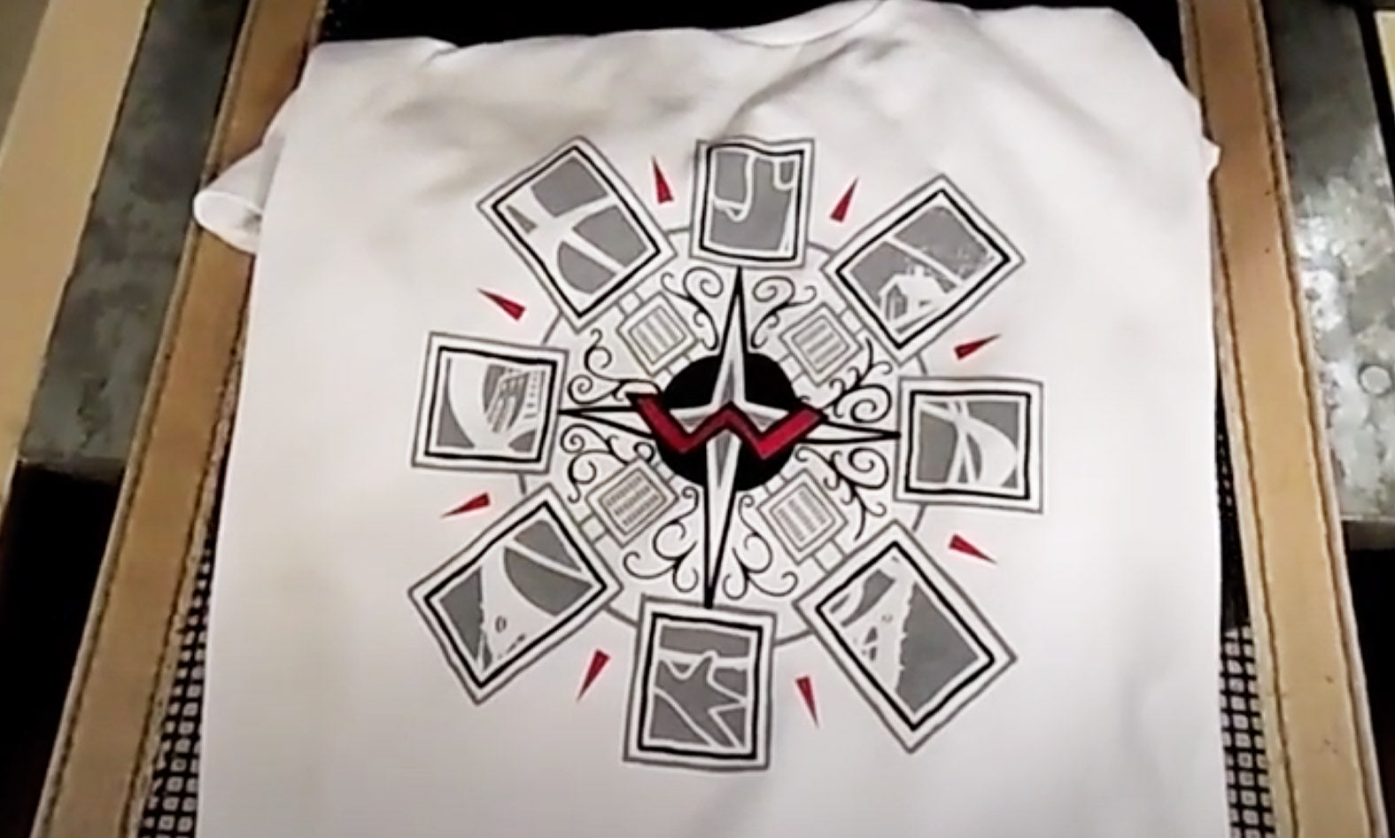 "Octo-Press" T-Shirts