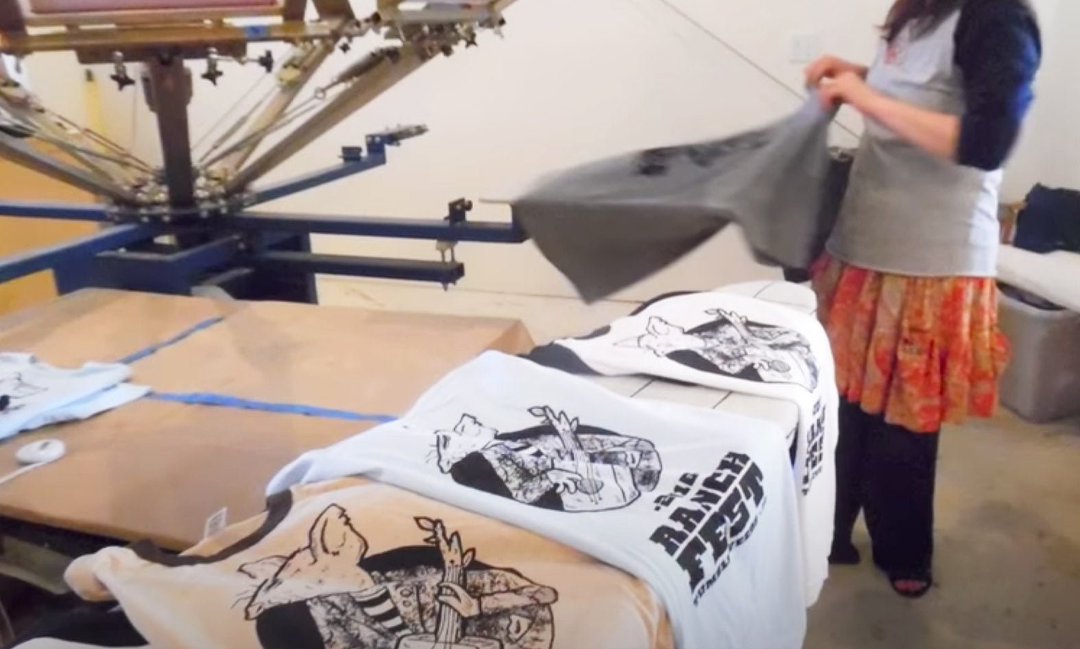 "Ranch Fest" T-Shirts Screen Printing