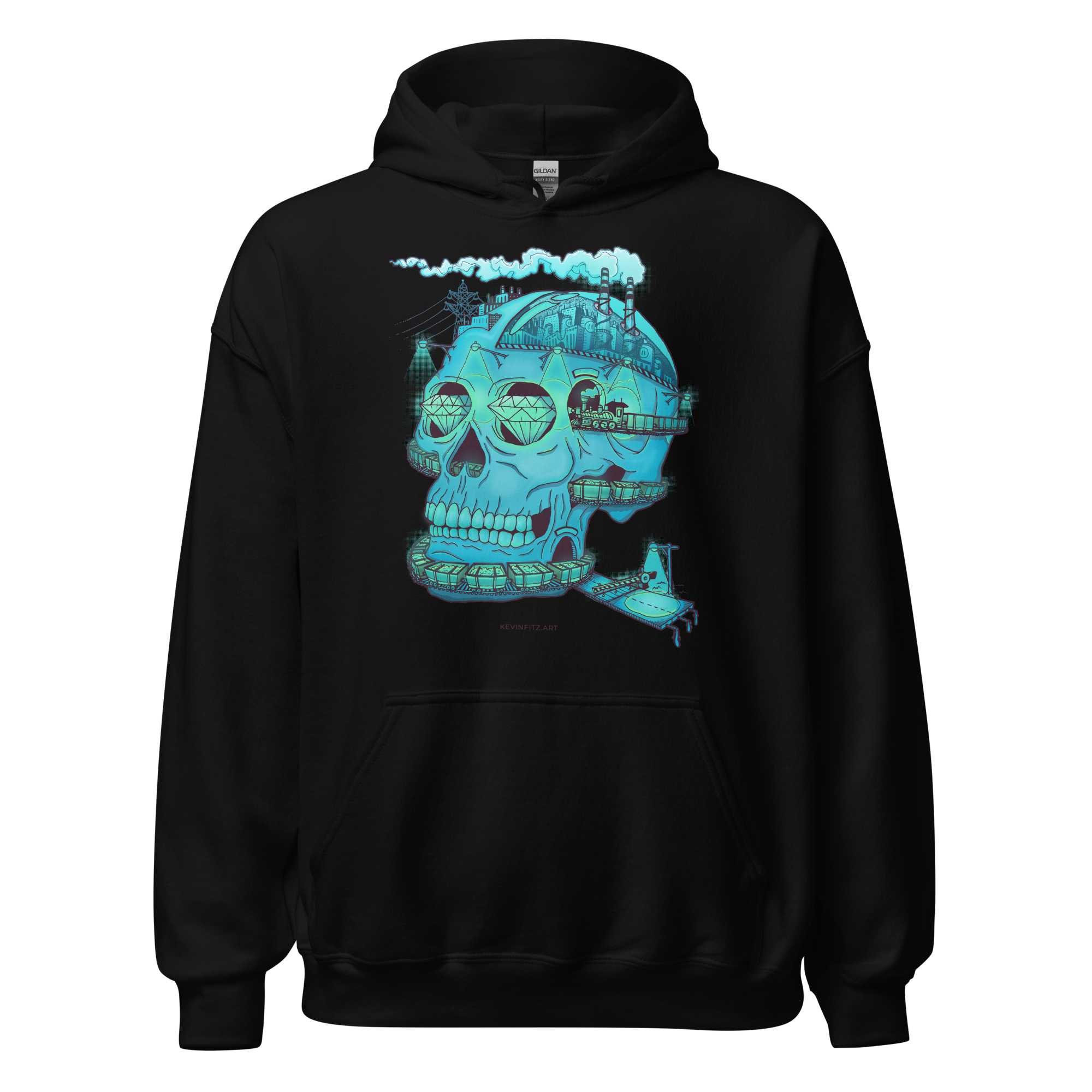 "Coal Skulled" Hoodie