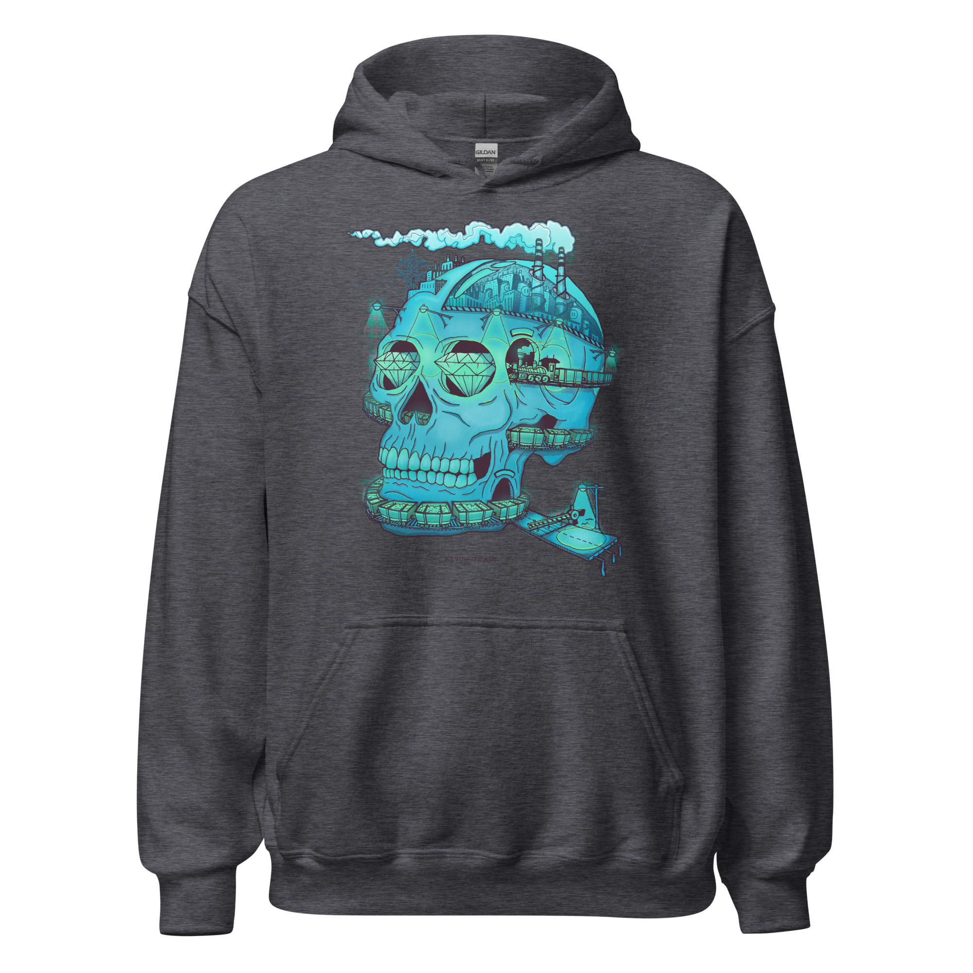 "Coal Skulled" Hoodie