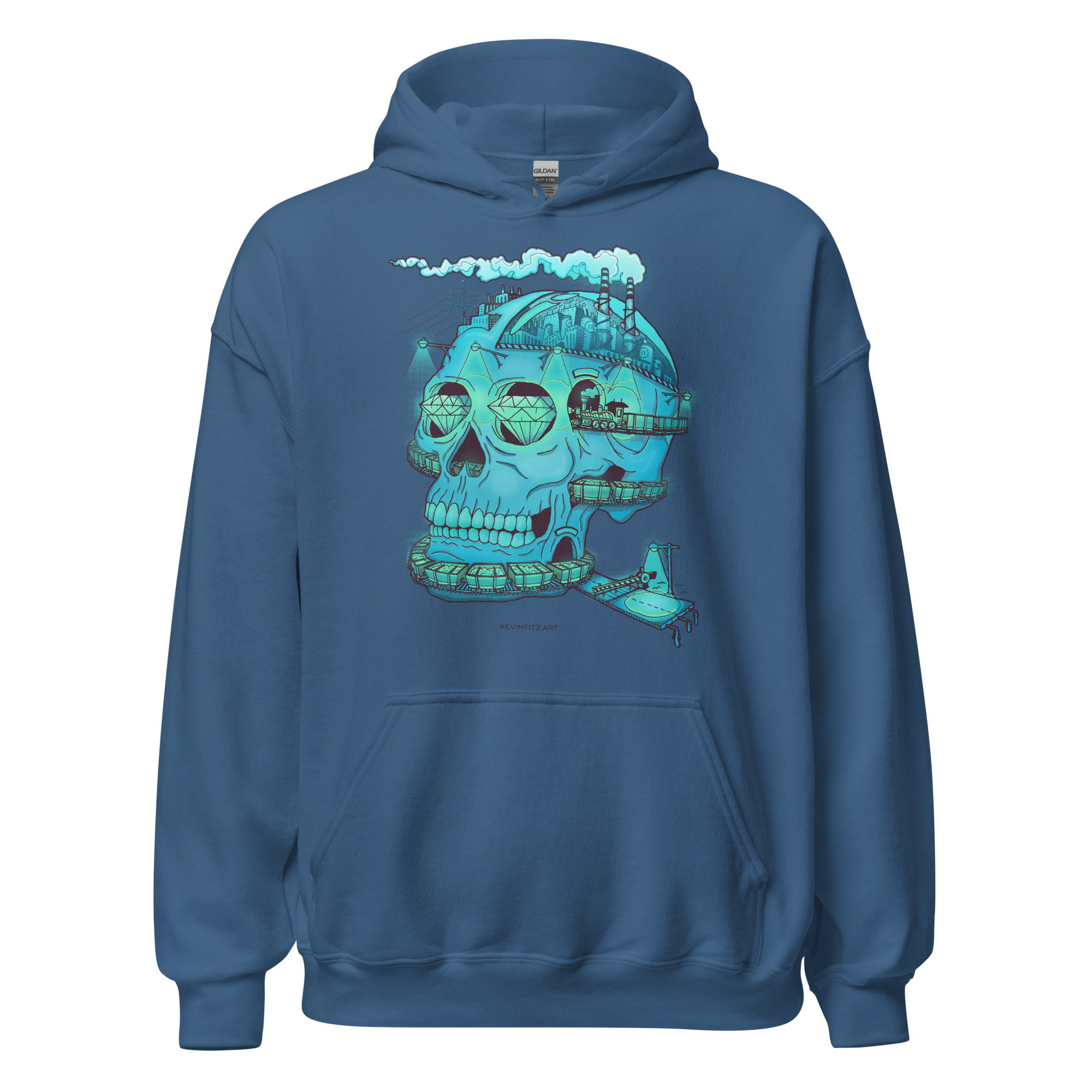 "Coal Skulled" Hoodie