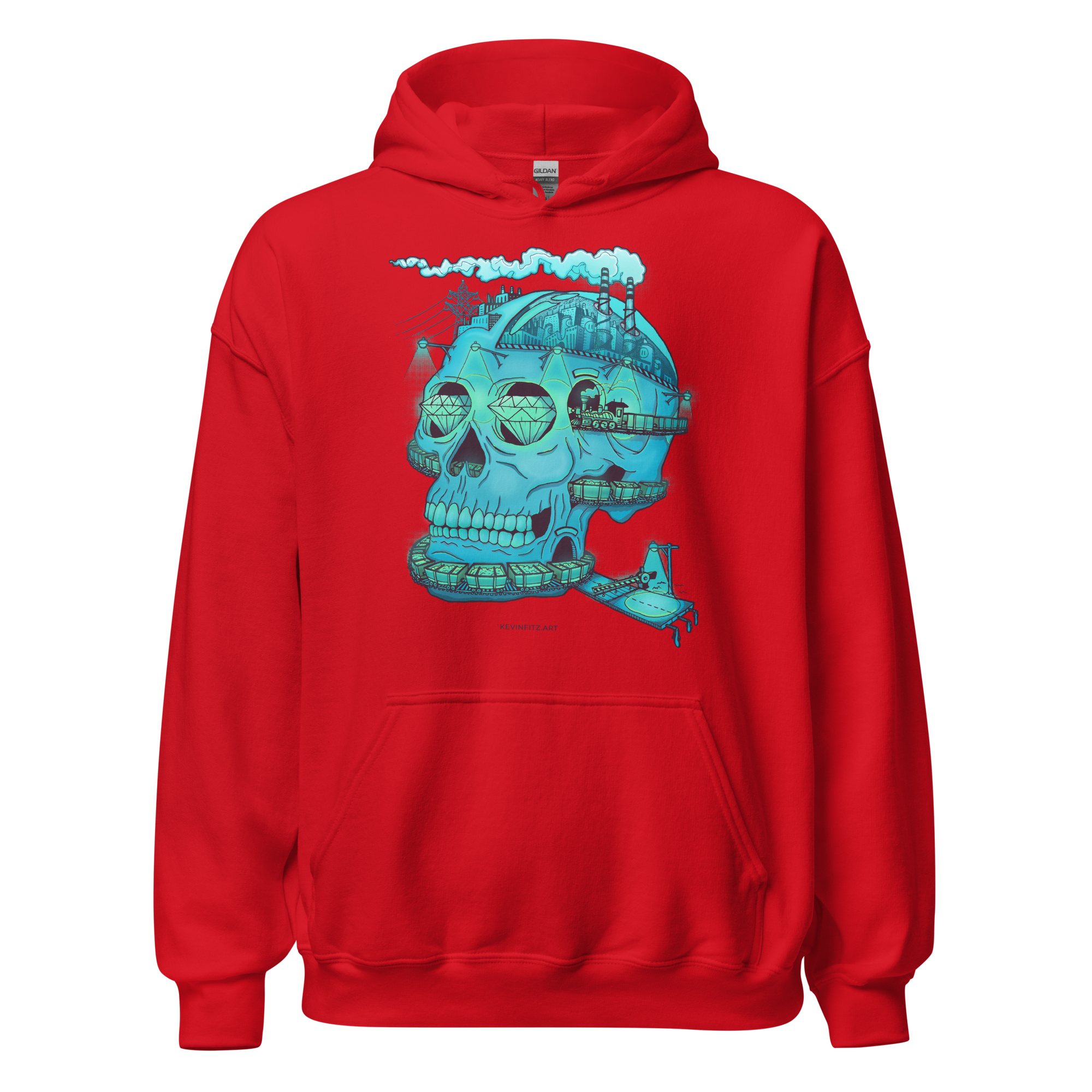 "Coal Skulled" Hoodie