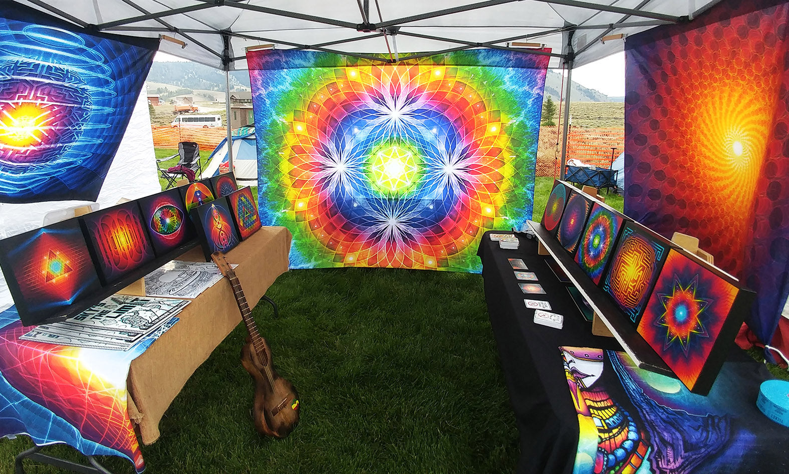 Sawtooth Valley Gathering Merch Booth