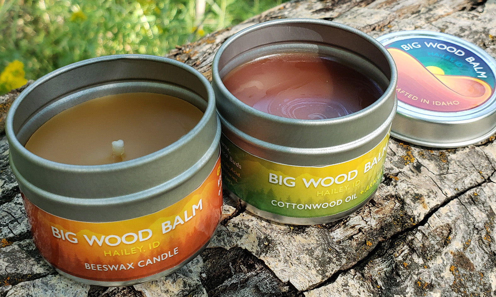 "Big Wood Balm" Product Packaging & Brand Identity
