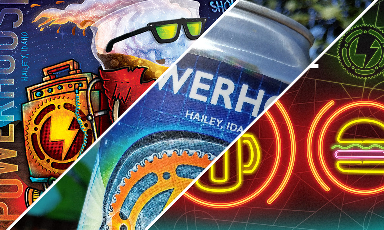 Powerhouse "To-Go" Beverage Series Identity